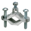 Show product details for 720Z-25 Arlington Industries 1/2" to 1" Pipe Bare Wire Ground Clamp (Zinc) - Pack of 25