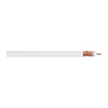 Show product details for 725105/95BCM1W Remee 18 AWG Bare Copper Braid Shielded Solid Bare Copper RG6 CMP Plenum CCTV Coaxial Cable - 1000' Reel - White