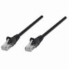 Show product details for 736091 Intellinet Cat5e UTP RJ-45 Male / RJ-45 Male - 1 Feet - Black