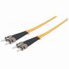 Show product details for 751285 Intellinet Network Solutions Fiber Optic Patch Cable - Duplex - Single-Mode ST/ST - 9/125 microinchm - OS2 - 14 Feet - Yellow
