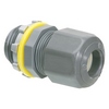 Show product details for 75LPCGBAG Arlington Industries 3/4" Low-Profile Strain Relief Cord Connectors Bulk