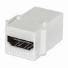 Show product details for 771351 Intellinet HDMI Inline Coupler Keystone Type HDMI Female to HDMI Female - White