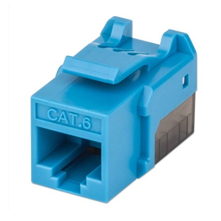 772297 Intellinet Network Solutions FastPunch Cat6 Keystone Jack