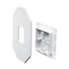 Show product details for 8081FDBL-25 Arlington Industries Siding Box Kits (Large Fixtures and Sided Structures)  Pack of 25