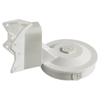 Show product details for 8161CB Arlington Industries Security Camera Mounting Box - Corner Mount