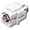 Show product details for 820409 Vanco Keystone-Inserts BNC Jack - White