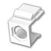820445 Vanco Keystone Inserts Hex Hole Ivory 5 Pack