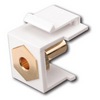 Show product details for 820488 Vanco Keystone Inserts Banana Jack Ivory