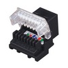 Show product details for 820832 Vanco Keystone Inserts Category 3 RJ12 Jack Toolless White