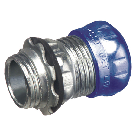 821RT-50 Arlington Industries 3/4" EMT Rain Tight Compression Connectors - Pack of 50