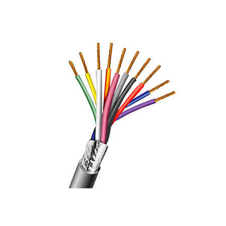 82221050C AIPHONE 10 Conductor 22AWG Overall shield 500'