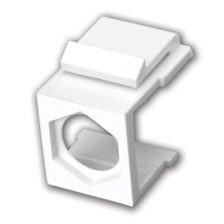 824095 Vanco Keystone-Inserts Blank Light Almond 5 Pack