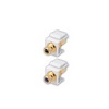 Show product details for 824138 Vanco Keystone-Inserts Almond RCA Insulator White