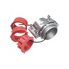 Show product details for 8414-10 Arlington Industries 1-1/2" Connector for Larger MC Cable - Pack of 10