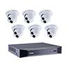 Show product details for 88-SN8UAR40-2TB UVS Line 8 Channel at 4K (2160p) NVR Kit 48Mbps Max Throughput - 2TB w/ Built-in 8 Port PoE and 6 x 4MP 2.8mm Outdoor IR Eyeball IP Security Cameras