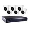 Show product details for 88-XVL08-4CR510-2TB UVS Line 8 Channel HD-TVI/HD-CVI/AHD/Analog + 4 Channel IP DVR Up to 120FPS @ 5MP - 2TB and 6 x 5MP 2.8mm Outdoor IR Eyeball HD-TVI/HD-CVI/AHD/Analog Security Cameras