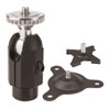 Show product details for 883-03 Panavise CCTV Dual Option - 3" Rise - Knob and Set-Screw Adj. - Black