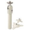 Show product details for 883-06W Panavise CCTV Dual Option - 6" Rise - Knob and Set-Screw Adj. - White