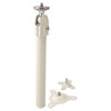 Show product details for 883-09W CCTV Dual Option - 9" Rise - Knob and Set Screw Adj. - White