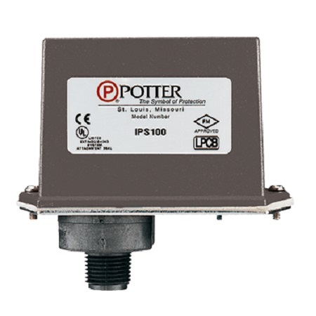 9000122 Potter IPSB40-1 Press SW w/Brass Bushing