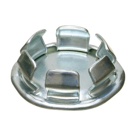 904-25 Arlington Industries 1-1/2" Snap-In Blanks (Plated Steel) - Pack of 25