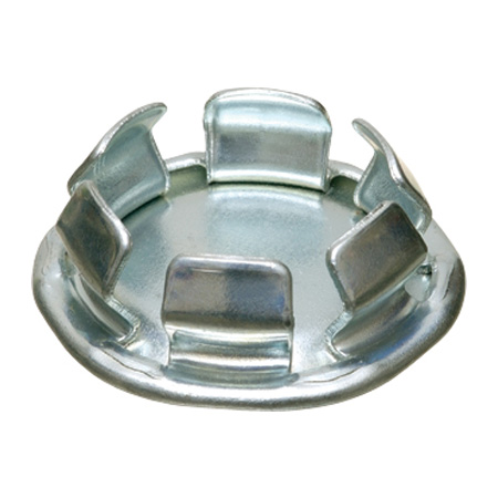 905-20 Arlington Industries 2" Snap-In Blanks (Plated Steel) - Pack of 20