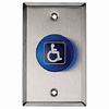 Show product details for 906-TD x 32D Dormakaba Rutherford Controls RCI Electronic Time Delay 2-3/4" x 4-1/2" x 32D Handicap Pushbutton - Blue