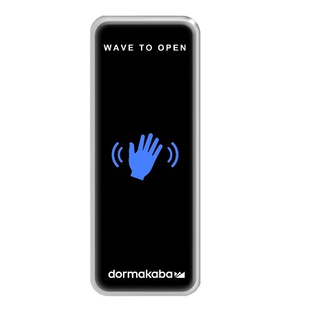 910NTC Dormakaba Rutherford Controls 910TC Narrow, (Hand) - Black
