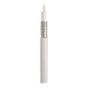 Show product details for 92041-45-01 Coleman Cable 18 AWG Quad Shielded Polyester Aluminum Braid Copper Clad Steel RG6 CCM/CL2/CATV Non-plenum Coaxial Cable - 500' Pull Box - White