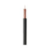 Show product details for 92074-46-08 Coleman Cable 20 AWG Shielded Solid Bare Copper RG-59/U CL2 Non-plenum CCTV Coaxial Cable - 1000' Pull Box - Black