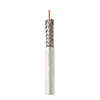 Show product details for 921019-06-01 Coleman Cable 18 AWG Quad Shielded Polyester Aluminum Braid Copper Clad Steel RG6/U CL2P/CMP/CATV Plenum Coaxial Cable - 1000' Reel - White