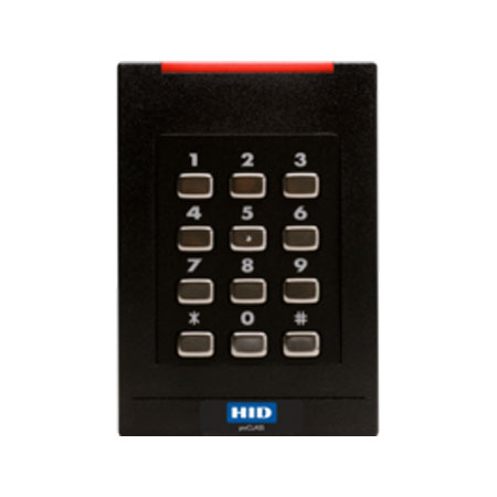 921NHPNEK0000T HID RPK40 pivCLASS Reader No 125 KHz support 125 KHz Credential Support Contactless 13.56 MHz credential support RS485 HDX OSDP Controller Communication Pigtail Controller Connection Standard v1 Keyset
