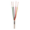Show product details for 96238-45-01 Coleman Cable 22 AWG 4 Conductors Unshielded Solid Bare Copper CM/CL2 Non-plenum Alarm Wire - 500' Pull Box - White