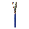 96263-46-06 Coleman Cable 24 AWG 4 Pair Unshielded Twisted Pairs (UTP) Solid Bare Copper CMR Cat5e Non-plenum Network Cable - 1000' Pull Box - Blue