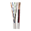 Show product details for 97394-06-01 Southwire 18 AWG 2 Conductor 4 Pair Unshielded Twisted Pairs (UTP) Solid Bare Copper CMR/CL3R Cat5e Non-Plenum CCTV Cable - 1000' Reel - White