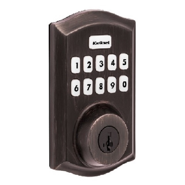 98930-002 Alarm.com Kwikset Home Connect 620 Deadbolt - Venetian Bronze