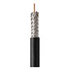 Show product details for 992841-06-08 Coleman Cable 18 AWG Quad Shielded Foil and Polyester Aluminum Braid Copper Clad Steel RG6 CM/CATV Non-plenum Coaxial Cable - 1000' Reel - Black