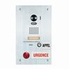 Show product details for IS-DVF-2RA-FR Aiphone Flush Video Door Station with Standard and Emergency Call Buttons - French Labeling