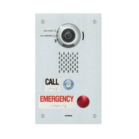 IX-DVF-2RA Aiphone IX Series 2-Call IP Addressable Emergency Video Door Station