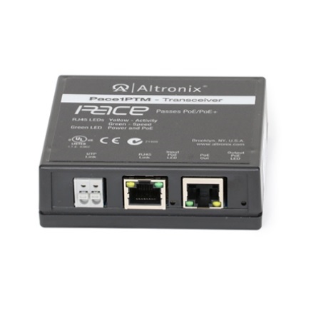PACE1PTM Altronix IP and PoE+ Over Extended Distance UTP or CAT5e