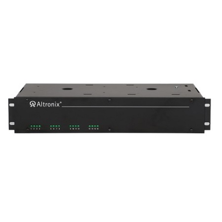 R615DC1016220 Altronix 16 Output 6-15 VDC 10 Amp Rack Mount Power Supply - 220 Volt