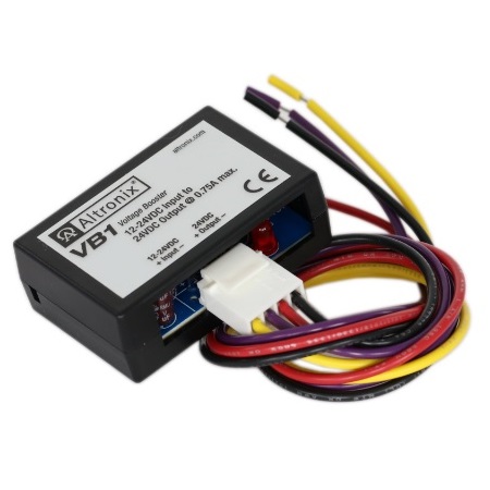 VB1 Altronix Power Booster Converts a 12VDC-24VDC Input into 24VDC @ .75Amp - Modular Connector