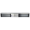 Show product details for 1200D Alarm Controls 1200 Pound Double Magnetic Lock with Bond Sensor Door Status Sensor and LED