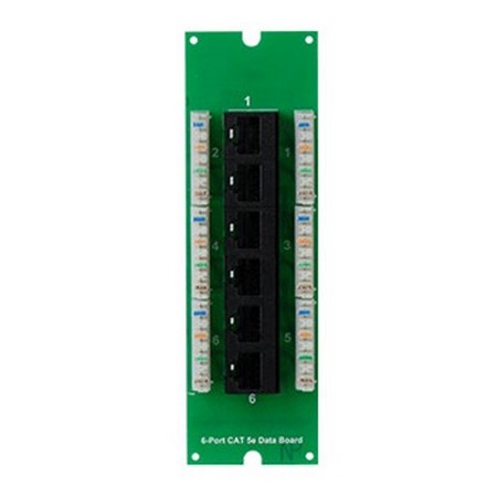 AC0506 Legrand On-Q 6-Port Cat 5e Data Board