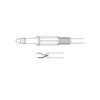 Show product details for AC110X Vanco Cable 1/4 In Mono Plug Stripped Tinned 6 ft