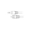 Show product details for AC119 Vanco Cable 3.5 mm Mono Plug To RCA Plug 3 ft