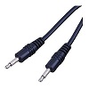 Show product details for AC123 Vanco Cable 3.5 mm Mono Plug to 3.5 mm Mono Plug 6 ft