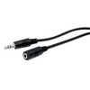 Show product details for AC132 Vanco Cable 3.5 mm Stereo Plug To 3.5 mm Stereo Jack 6 ft