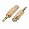 Show product details for AD504GX Vanco Adapter 3.5 mm Mono Plug - RCA Jack Gold