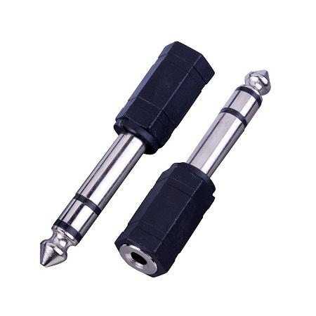 AD529X Vanco Adapter 3.5mm Stereo Jack to 1/4 Stereo Plug
